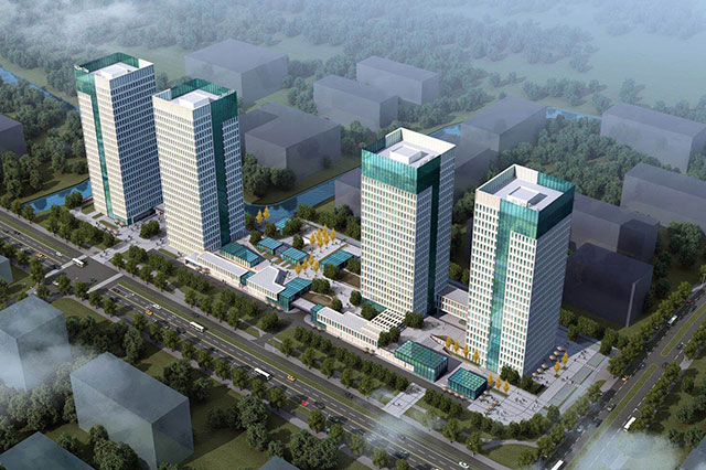 南湖基金小鎮(zhèn)一期啟動(dòng)區(qū)高層辦公樓