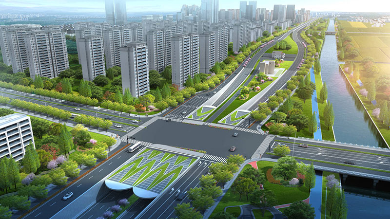 紫薇快速路（海寧大道至麻涇港西側(cè)）項目